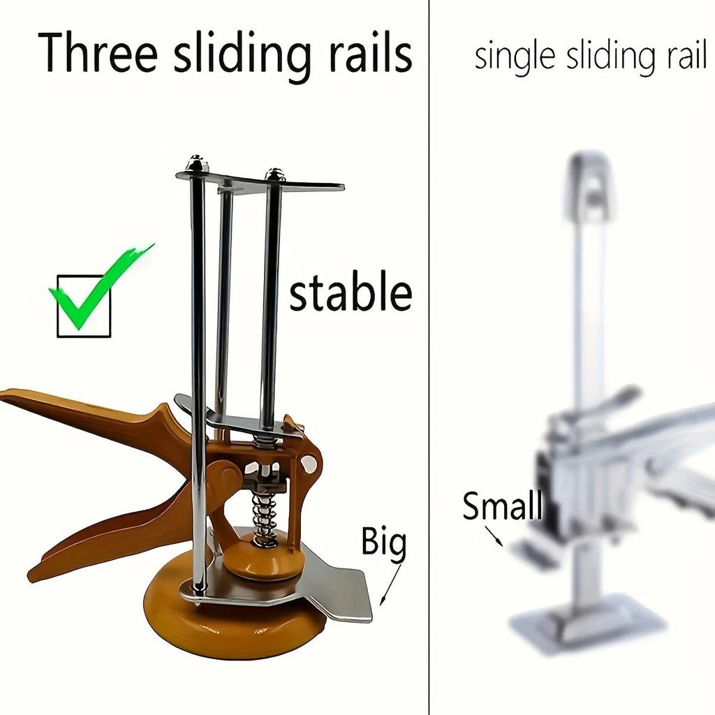 Labor Saving Arm Lever Drywall & Cabinet Lifter by HitMyNeed