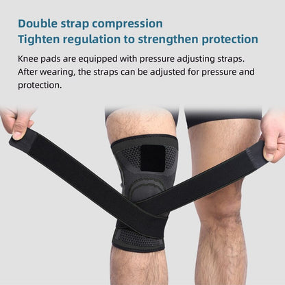 Lace-Up Compression Sports Knee Support Sleeve by HitMyNeed