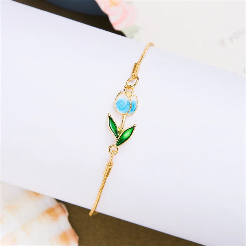 Ladies Elegant Tulip Bracelet by HitMyNeed