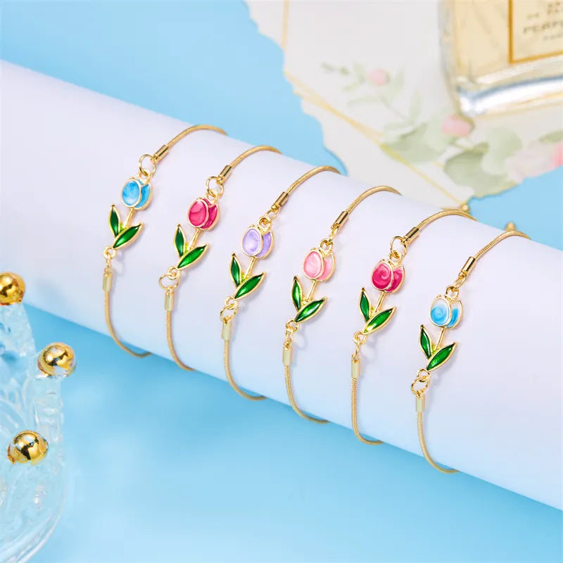 Ladies Elegant Tulip Bracelet by HitMyNeed