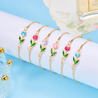 Ladies Elegant Tulip Bracelet by HitMyNeed