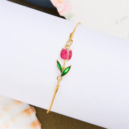 Ladies Elegant Tulip Bracelet br23y0681-5 by HitMyNeed