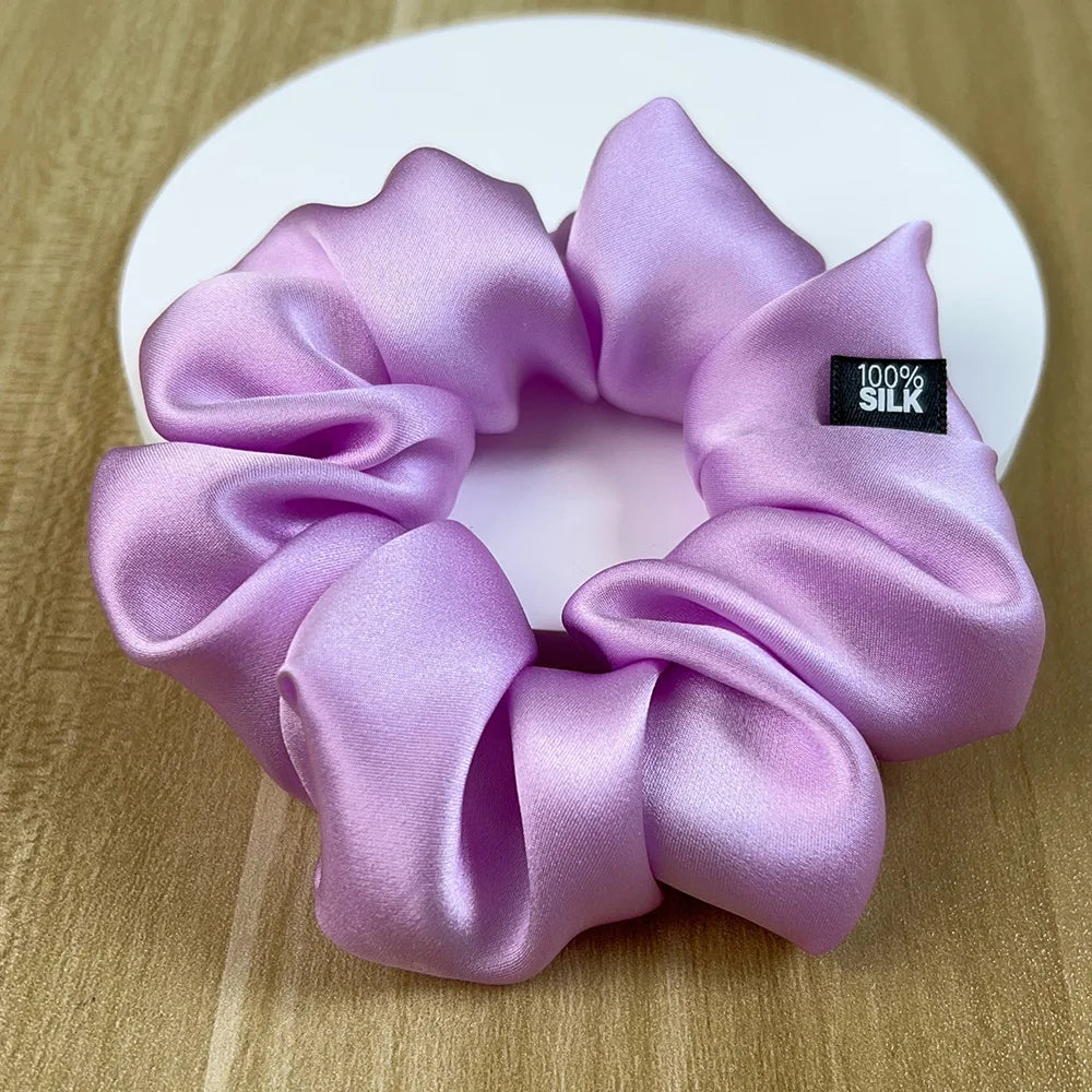 Ladies Mulberry Silk Hair Scrunchie by HitMyNeed