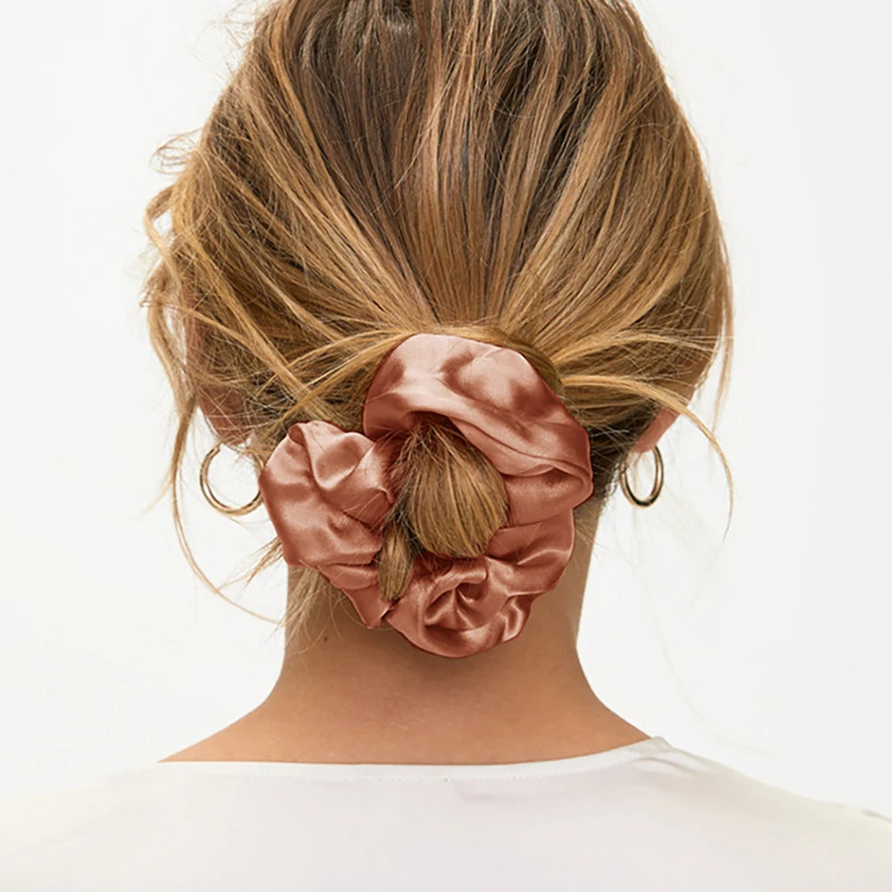 Ladies Mulberry Silk Hair Scrunchie by HitMyNeed