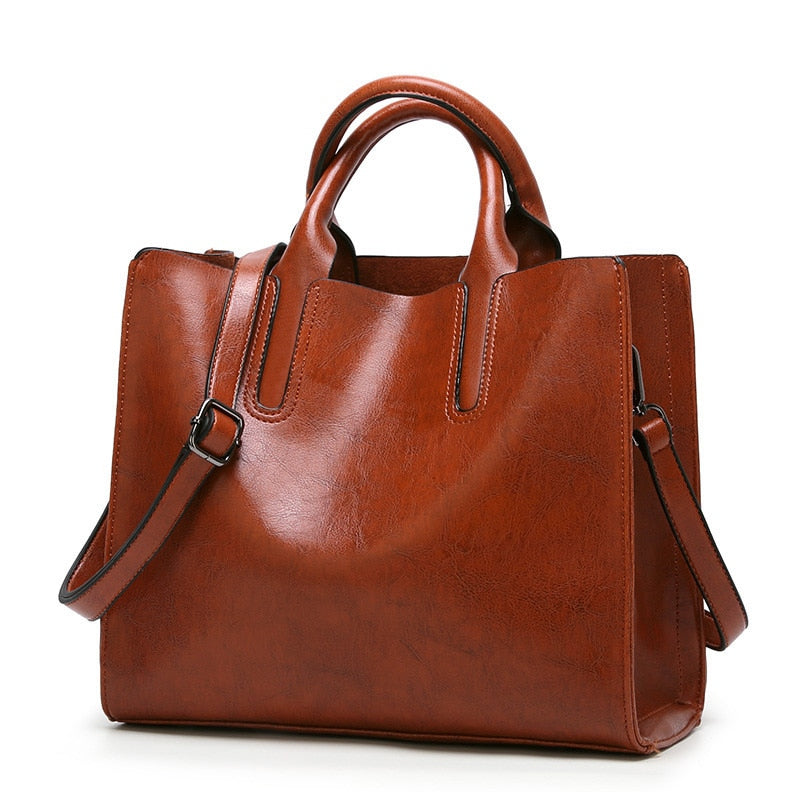Ladies PU Leather Shoulder Bag for Everyday Use by HitMyNeed