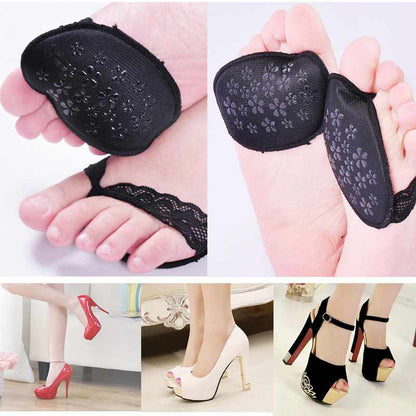 Ladies Soft Forefoot Invisible Non-Slip Pads (Pair) by HitMyNeed