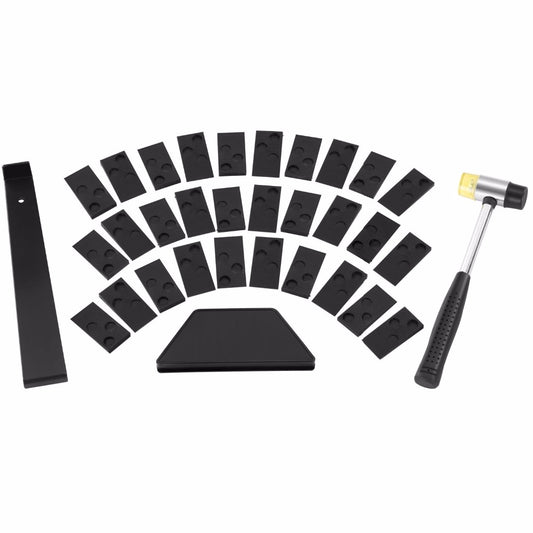 Laminate Flooring Installation Tool Kit with 30 Spacers by HitMyNeed