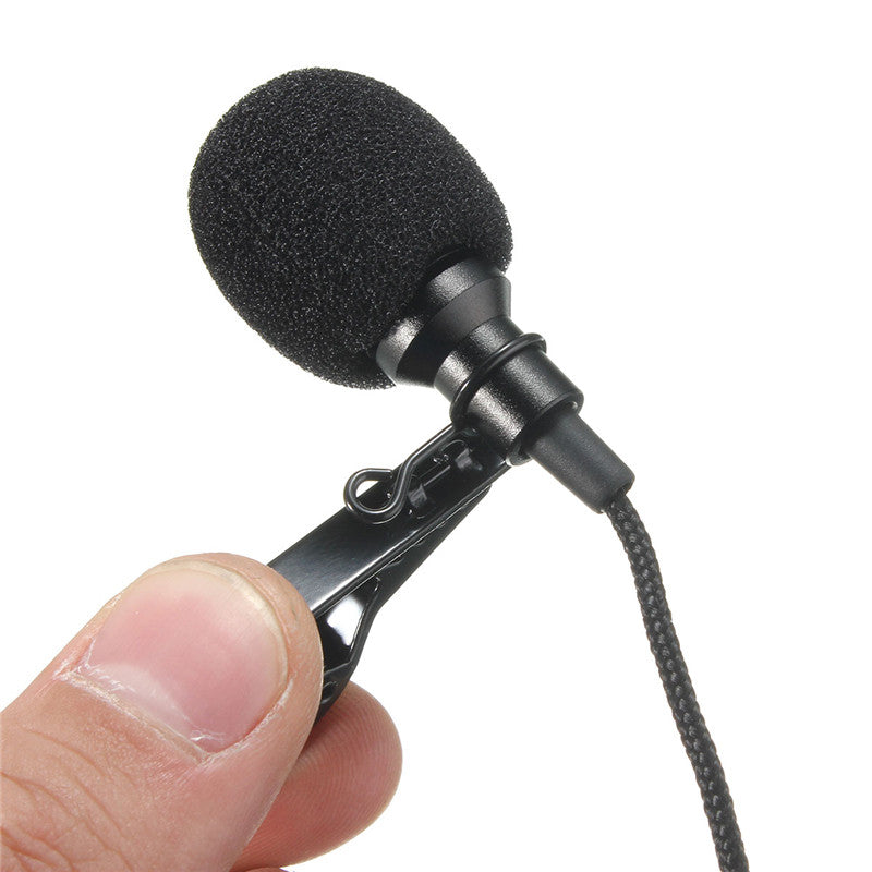 Lapel Lavalier Microphone with Noise Cancellation by HitMyNeed