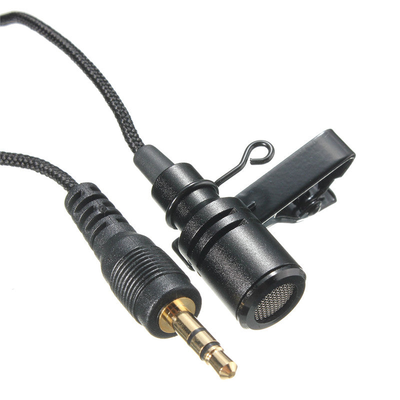 Lapel Lavalier Microphone with Noise Cancellation by HitMyNeed