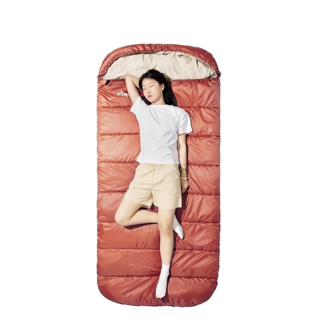 Large 3-Season Adult Camping Sleeping Bag 230x100cm A - 1.5kg: 10~20 degrees by HitMyNeed