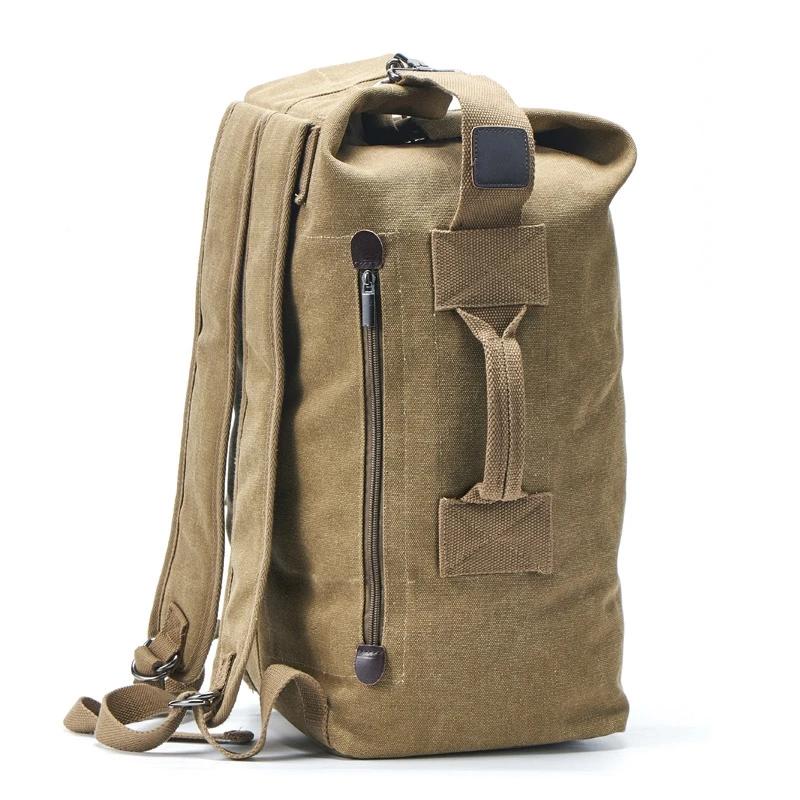 Large Canvas Travel & Mountaineering Rucksack by HitMyNeed