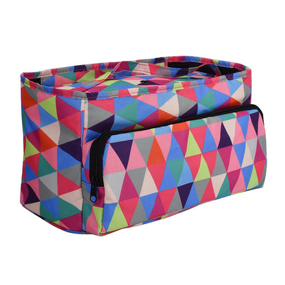 Large Capacity Crochet and Yarn Organizer Bag by HitMyNeed