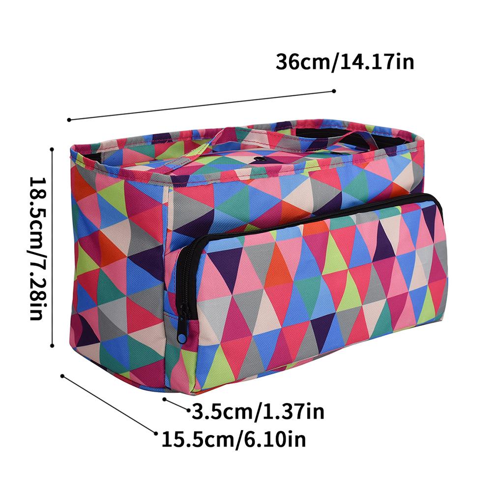 Large Capacity Crochet and Yarn Organizer Bag by HitMyNeed