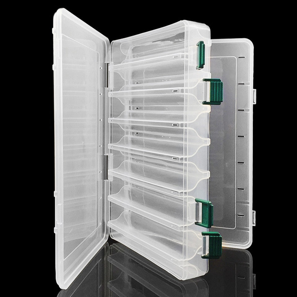 Large Capacity Double-Sided Fishing Tackle Box by HitMyNeed