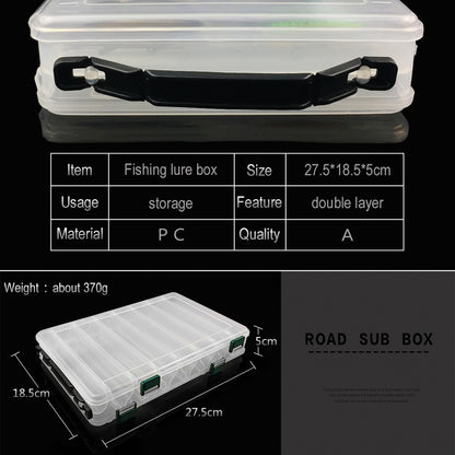 Large Capacity Double-Sided Fishing Tackle Box by HitMyNeed