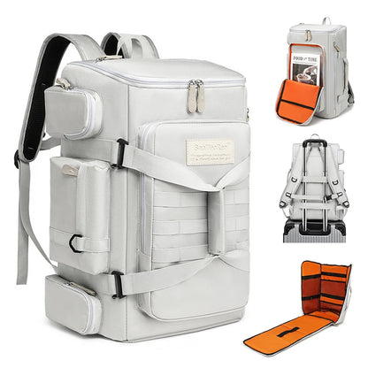 Large Capacity Gym & Travel Backpack with Wet Dry Compartment by HitMyNeed