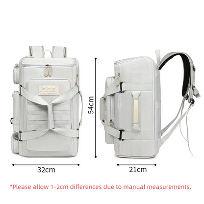 Large Capacity Gym & Travel Backpack with Wet Dry Compartment by HitMyNeed