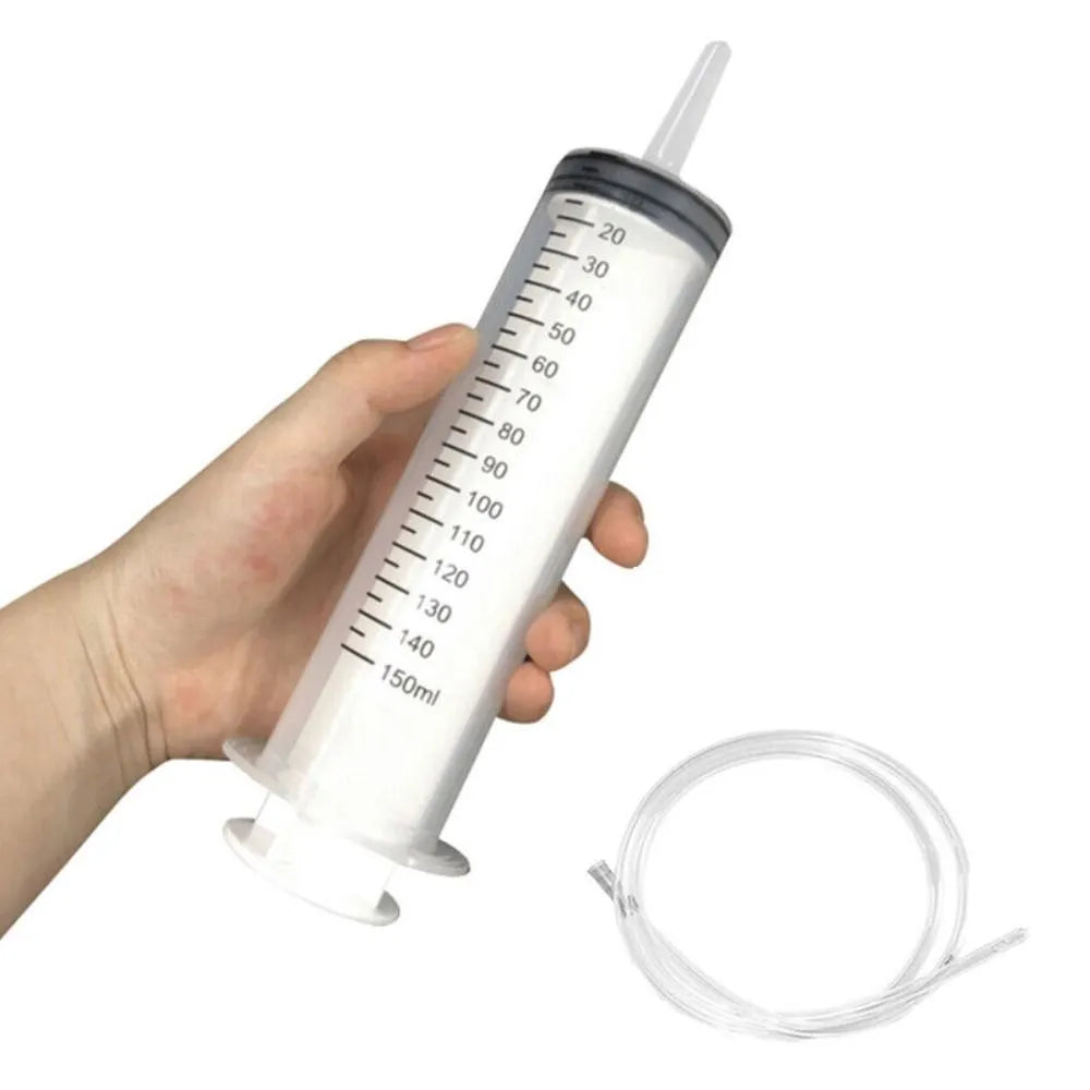 Large Capacity Measuring Syringe with 1.3m Hose by HitMyNeed