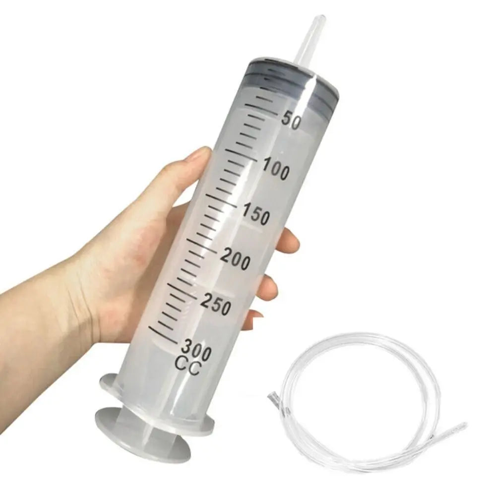 Large Capacity Measuring Syringe with 1.3m Hose by HitMyNeed