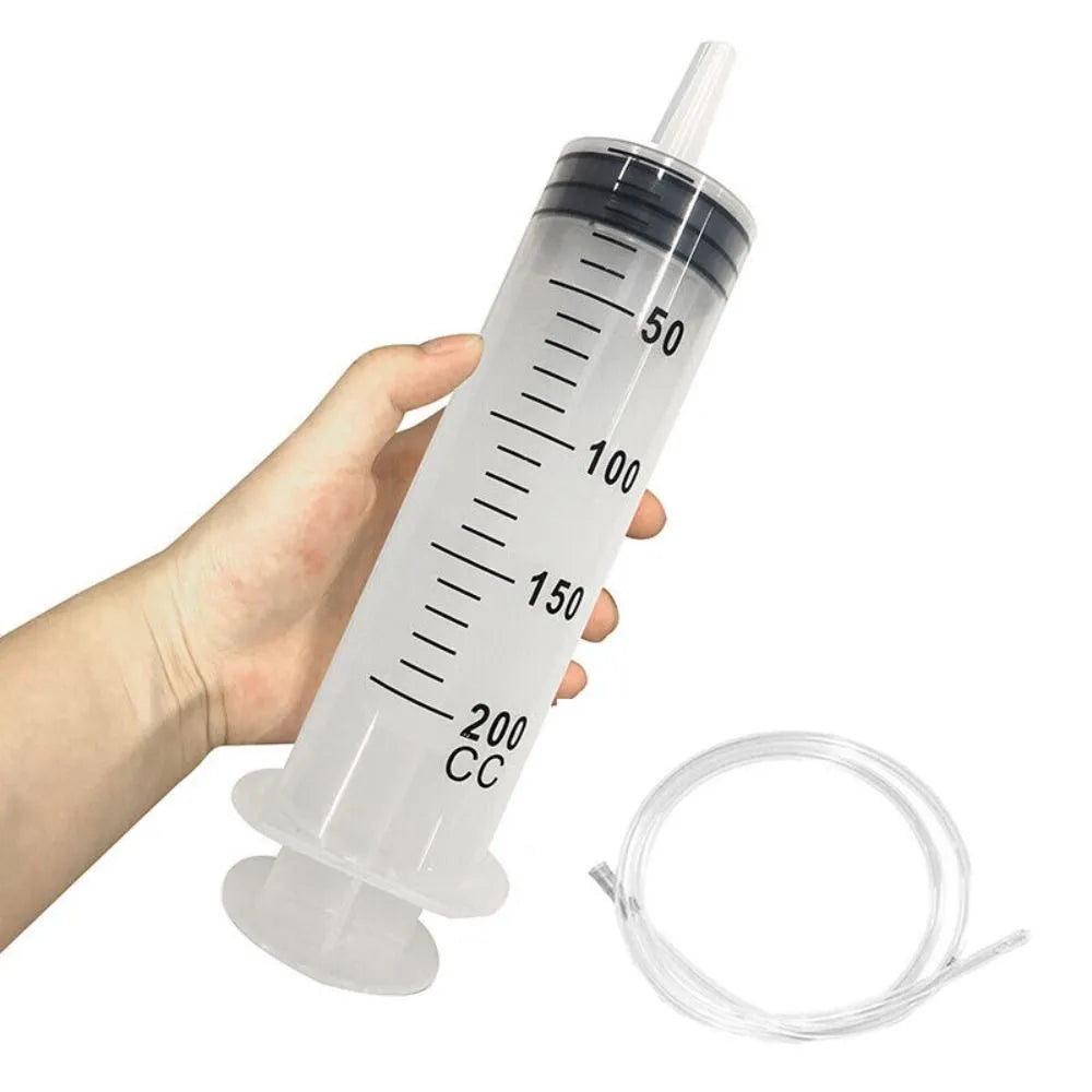 Large Capacity Measuring Syringe with 1.3m Hose by HitMyNeed