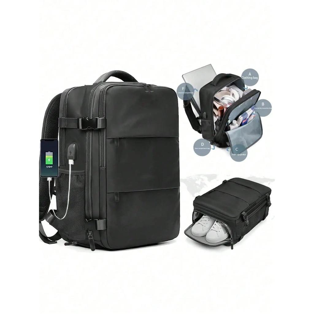 Large Capacity Multifunction Business Travel Backpack by HitMyNeed