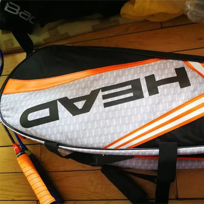 Large Capacity Tennis Racket Backpack with Shoe Compartment by HitMyNeed