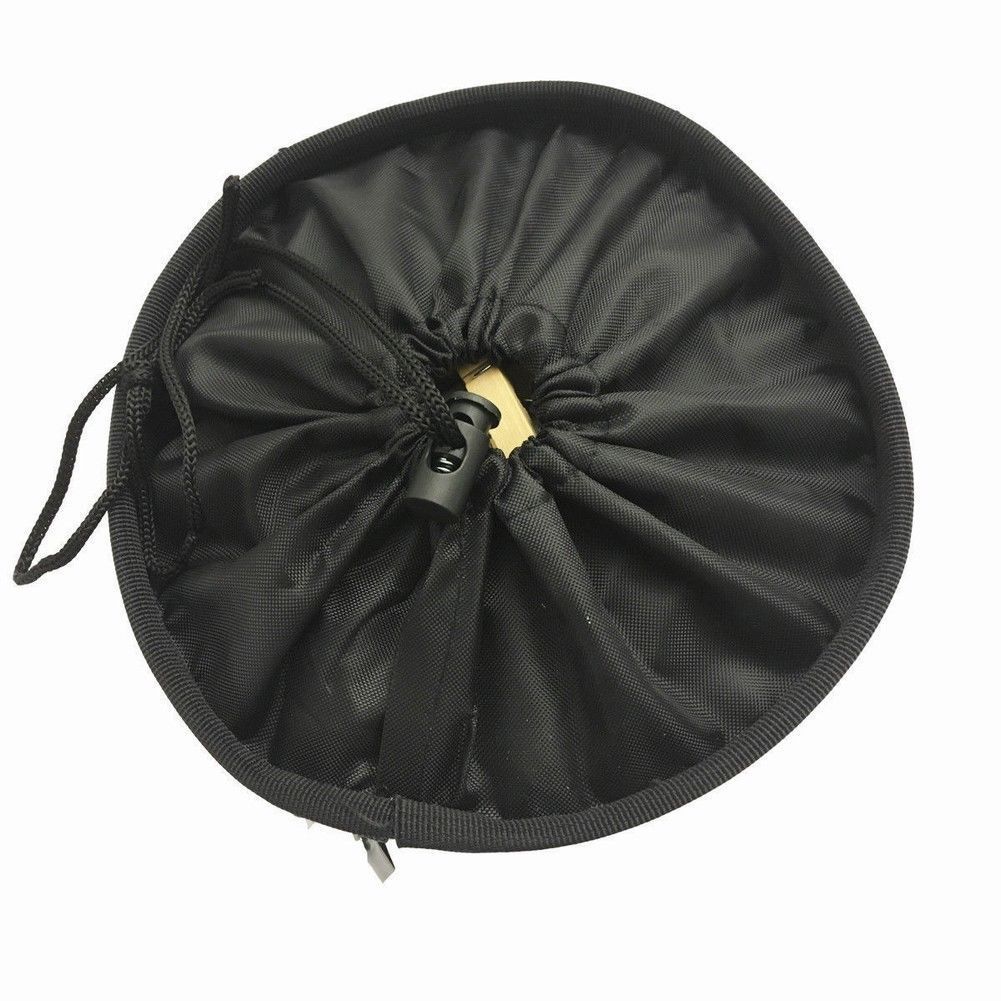 Large Drawstring Clothespin Holder Bag with Hook by HitMyNeed