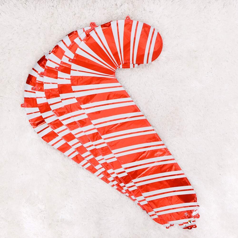 Large Foil Candy Cane Balloons, 8 Pack by HitMyNeed