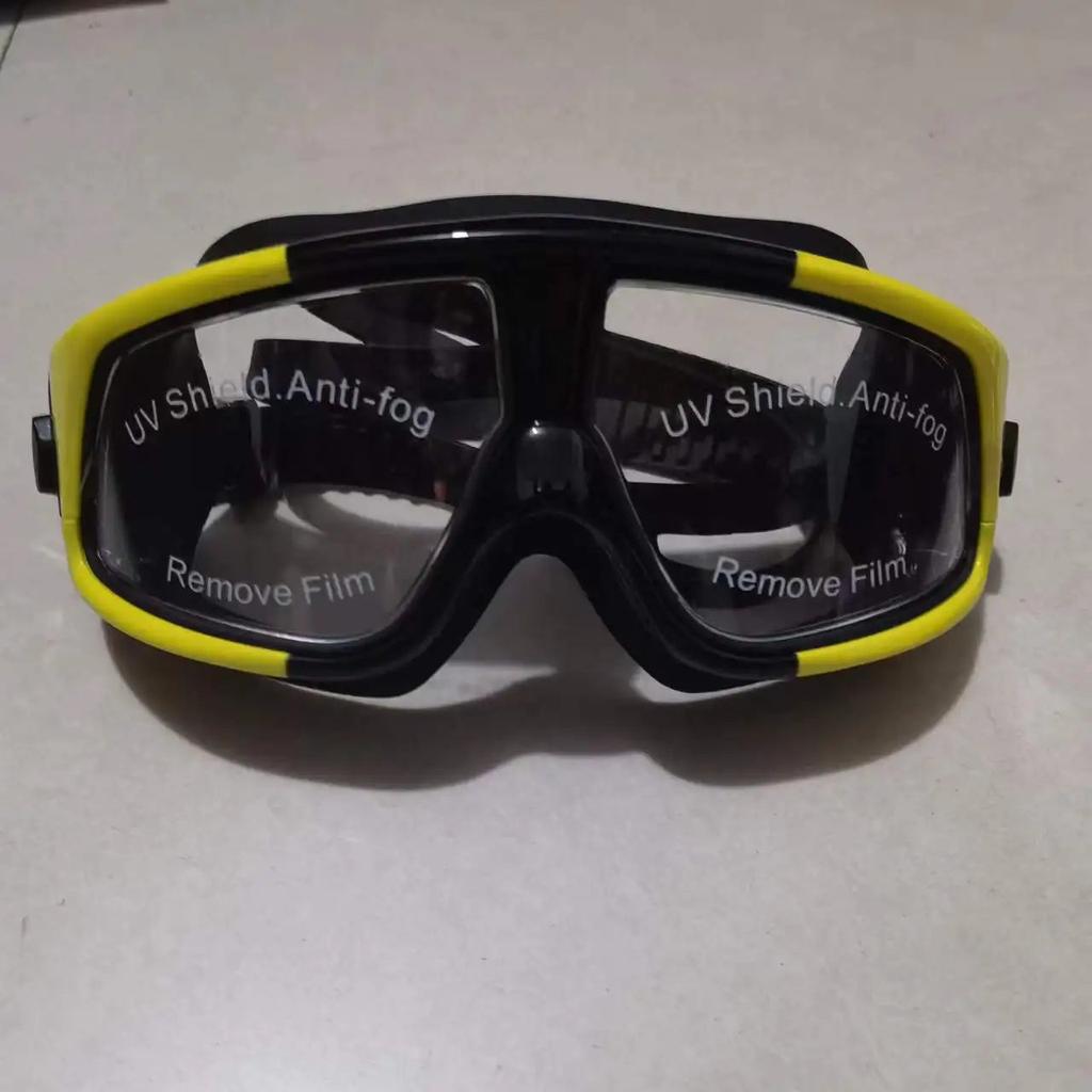Large Frame Adult Swimming Goggles HD Antifog by HitMyNeed