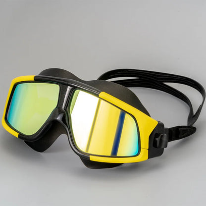 Large Frame Adult Swimming Goggles HD Antifog f2 by HitMyNeed