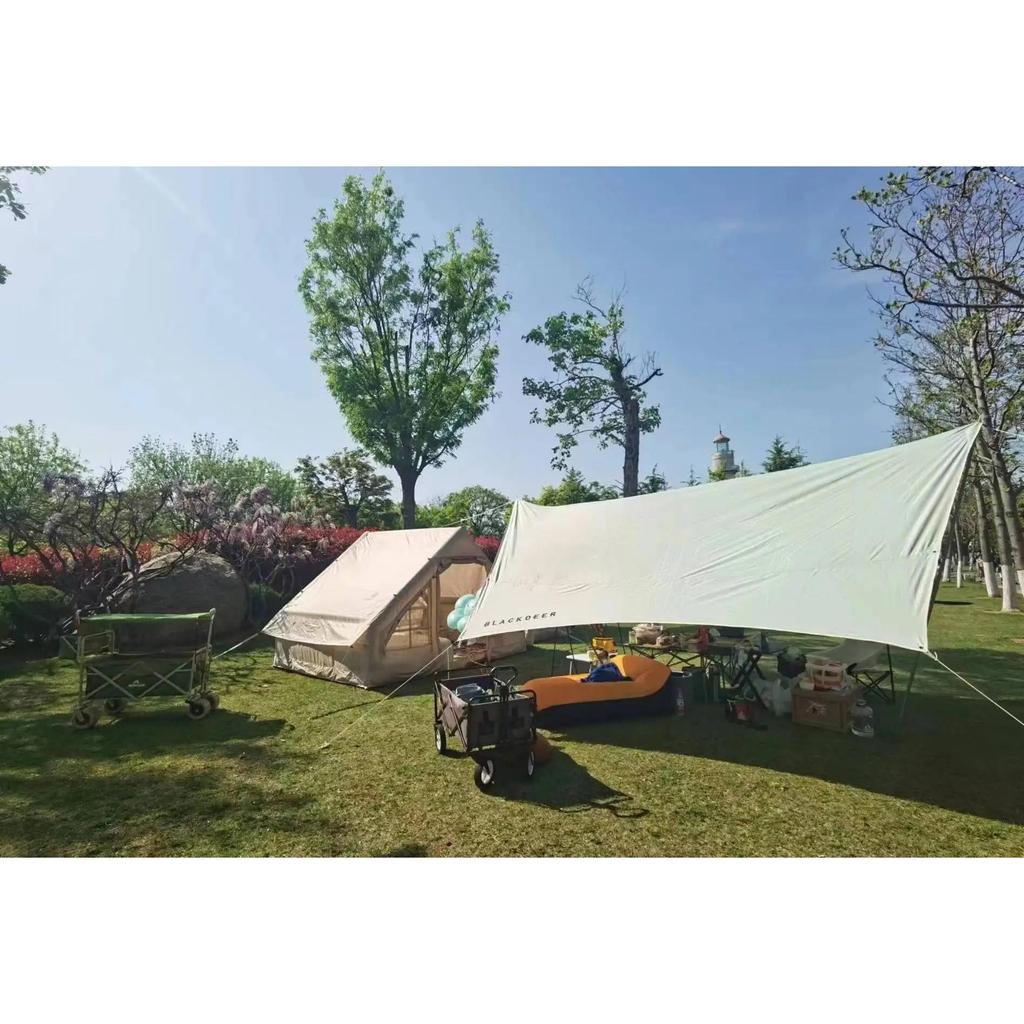 Large Inflatable Family Tent for Camping & Dining by HitMyNeed