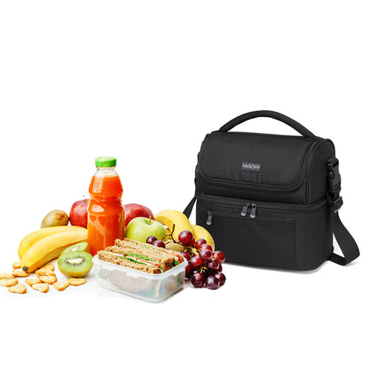 Large Insulated Lunch Cooler Bag, 13.4L Capacity by HitMyNeed