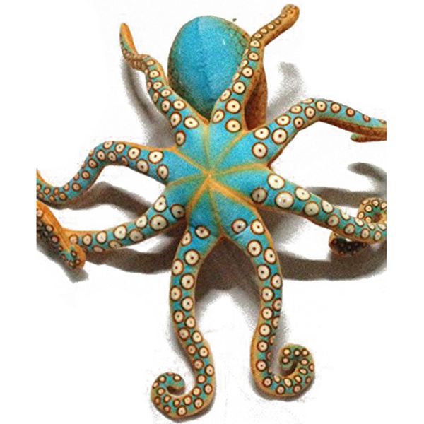 Large Octopus Stuffed Animal Plush Toy 80cm by HitMyNeed