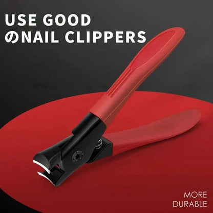 Large Opening Nail Clippers for Thick Nails, Gray by HitMyNeed