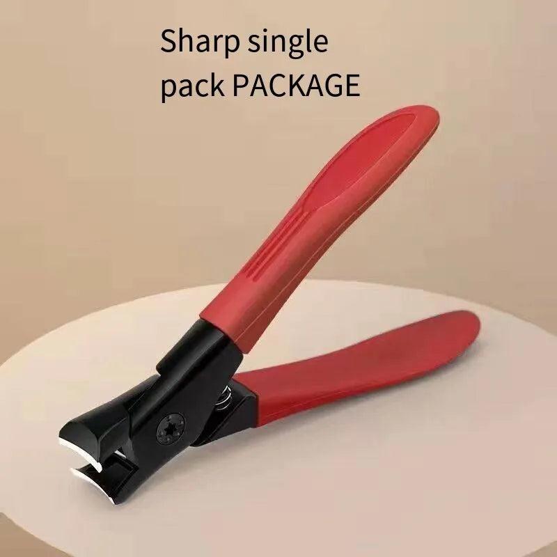 Large Opening Nail Clippers for Thick Nails, Gray by HitMyNeed