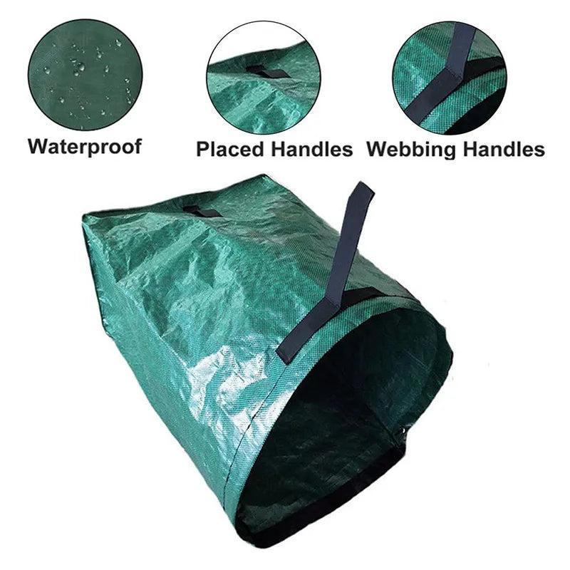 Large Reusable Garden Waste Bag 120L Foldable by HitMyNeed