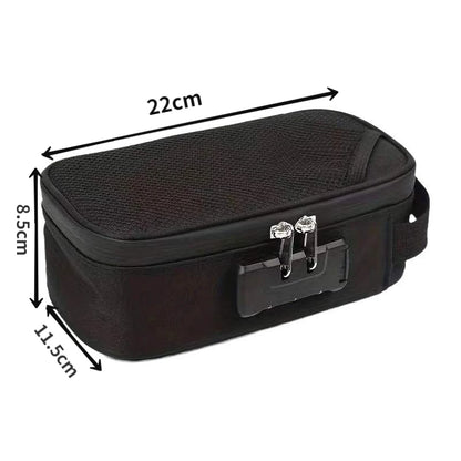 Large Smell Proof Lockable Bag with Activated Carbon by HitMyNeed