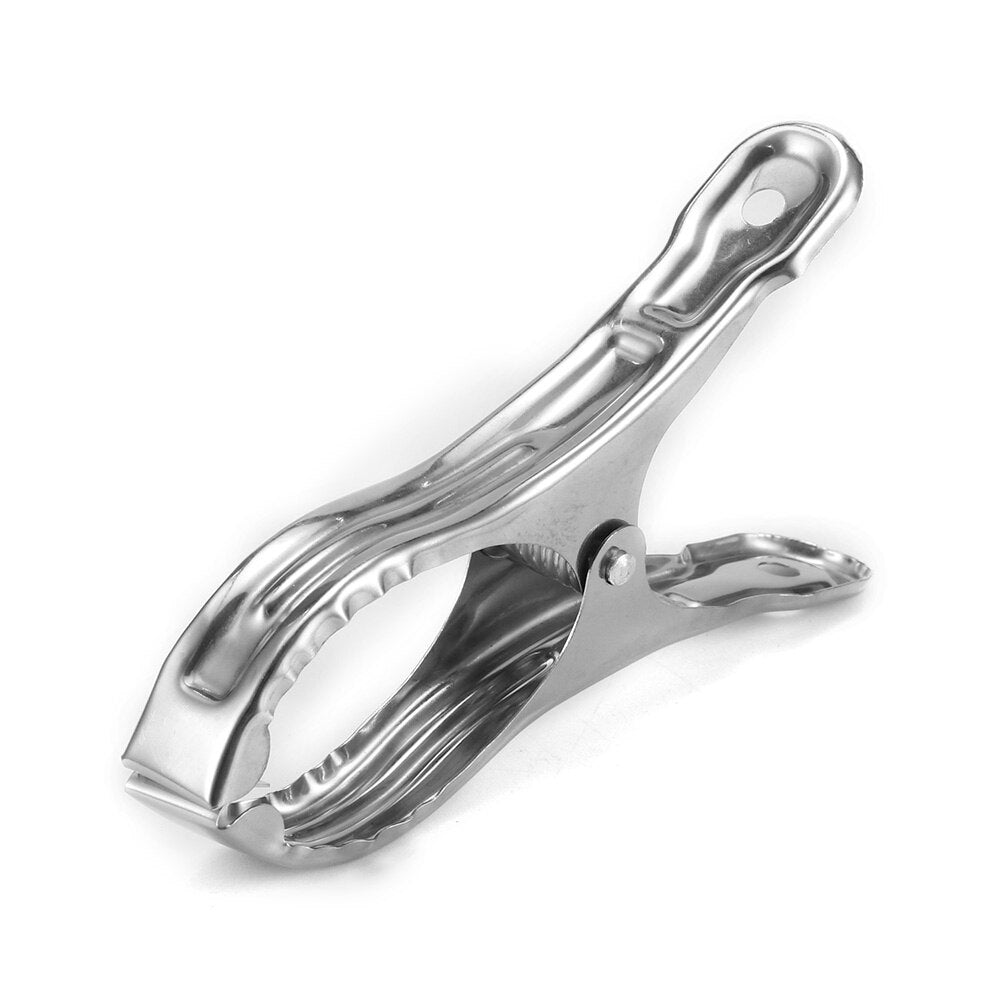 Large Stainless Steel Cloth Clips (Set of 5) by HitMyNeed