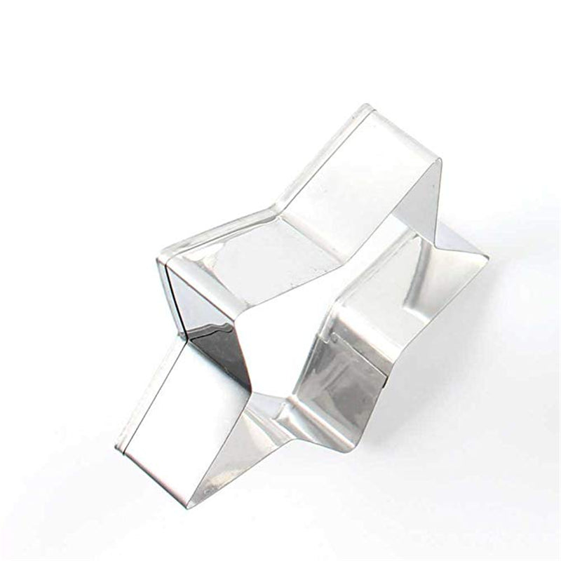 Large Stainless Steel Star Cookie Cutter (9.5cm) - Durable Baking Mold by HitMyNeed