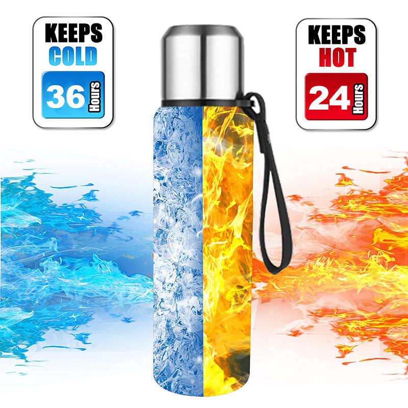 Large Stainless Steel Vacuum Flask Thermos Bottle by HitMyNeed