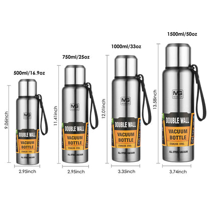 Large Stainless Steel Vacuum Flask Thermos Bottle by HitMyNeed