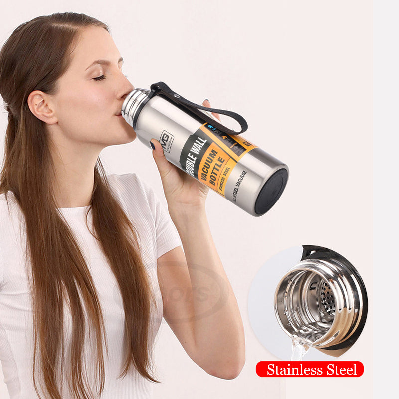 Large Stainless Steel Vacuum Flask Thermos Bottle by HitMyNeed