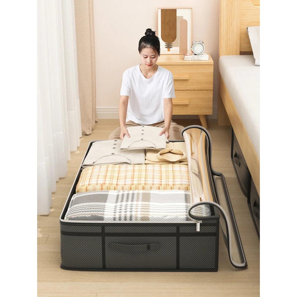 Large Under Bed Clothes & Quilt Storage Bag by HitMyNeed