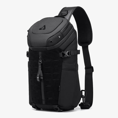Large Waterproof Men's Sling Crossbody Travel Bag by HitMyNeed