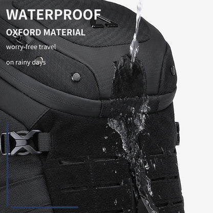 Large Waterproof Men's Sling Crossbody Travel Bag by HitMyNeed