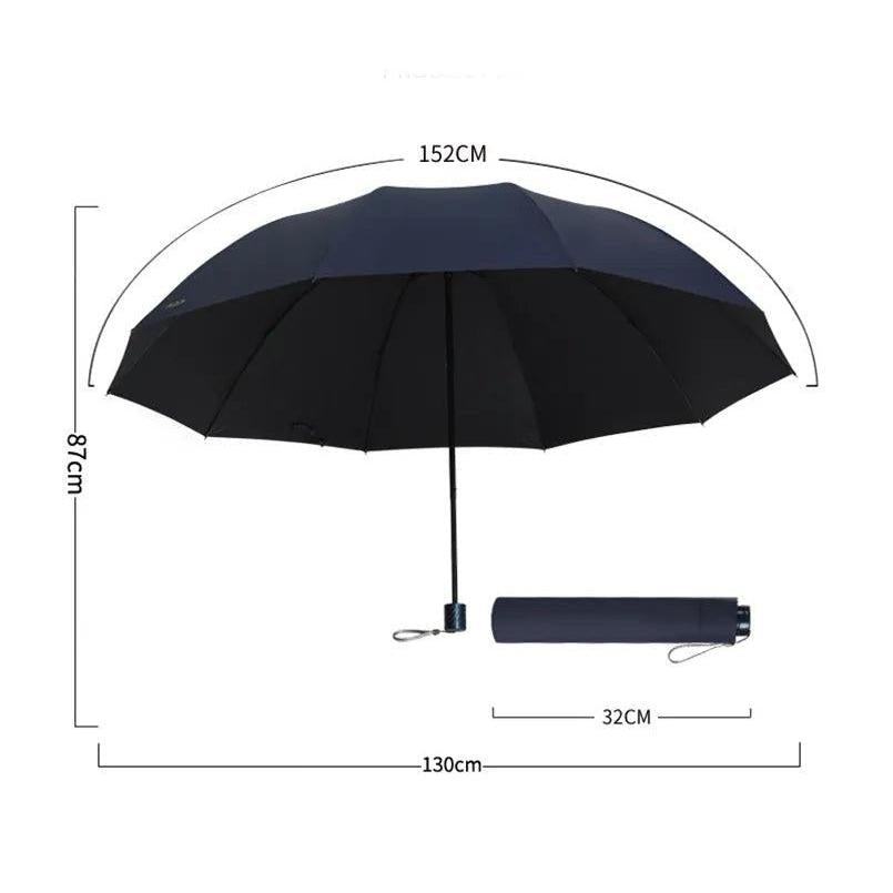 Large Windproof Folding Umbrella for Family Use by HitMyNeed
