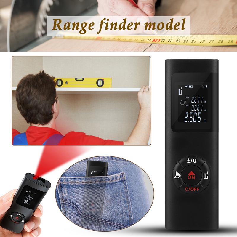 Laser Distance Meter Pocket Tool 40m by HitMyNeed