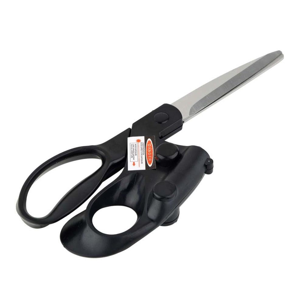 Laser Guided Fabric Scissors for Accurate Cutting by HitMyNeed