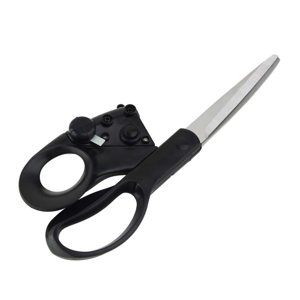 Laser Guided Fabric Scissors for Accurate Cutting by HitMyNeed