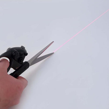 Laser Guided Fabric Scissors for Accurate Cutting by HitMyNeed
